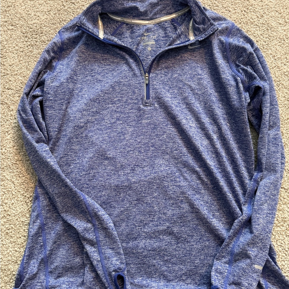 Nike Blue Dri-FIT Running Pullover
